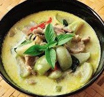 TC012 ແກງຂຽວຫວານໝູ Green Curry Pork